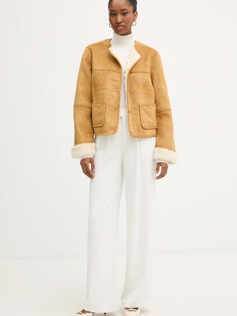 Morgan kurtka kolor brązowy przejściowa GPOLI