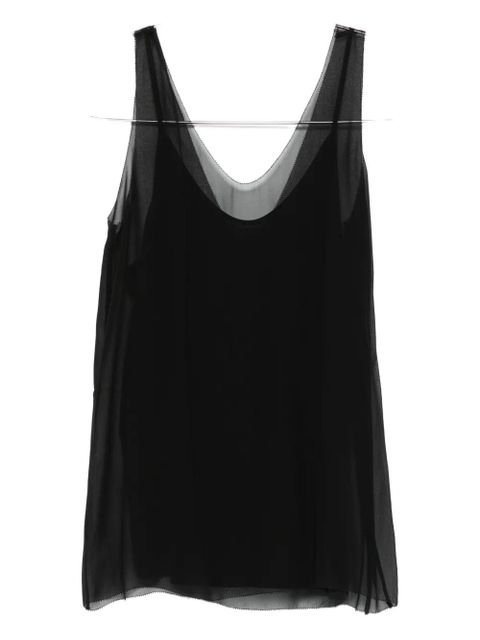 TOTEME V-neck slip top - Black