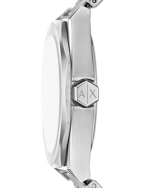 Armani Exchange zegarek damski kolor srebrny AX4622