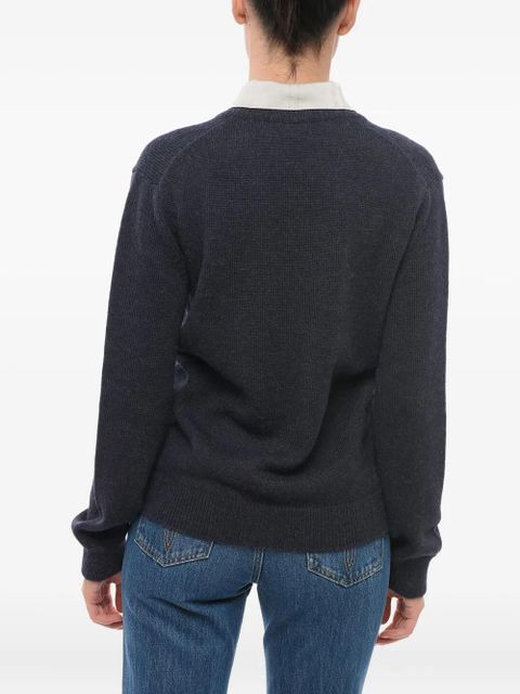 LOEWE layered sweater - Grey