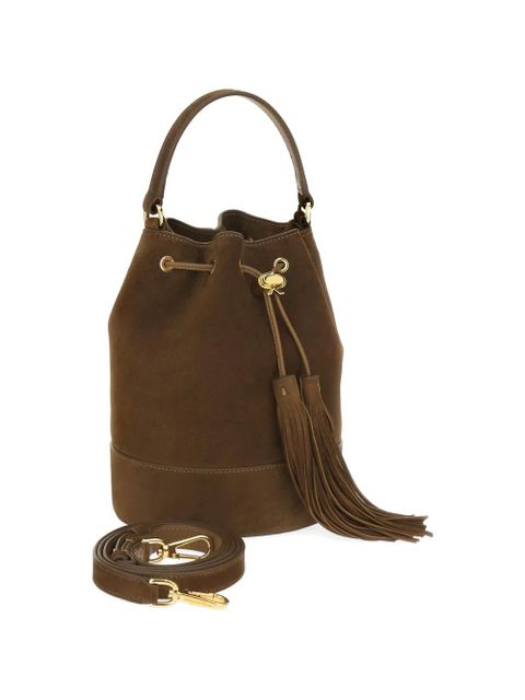 Gianvito Rossi Sienna tassel-detail bucket bag - Brown - zdjęcie produktu nr 2