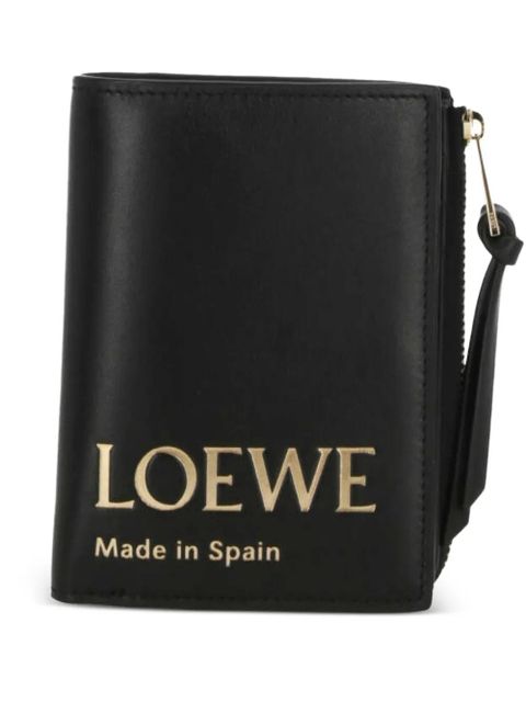 LOEWE logo-print zip wallet - Black - zdjęcie produktu nr 1