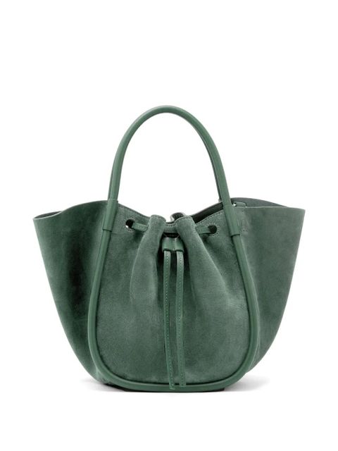 Proenza Schouler small Ruched tote bag - Green - zdjęcie produktu nr 2