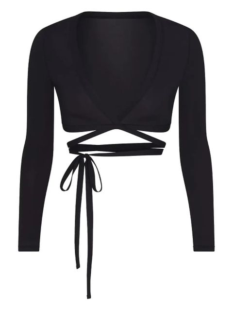 Skims x Nike wrap top - Black - zdjęcie produktu nr 1