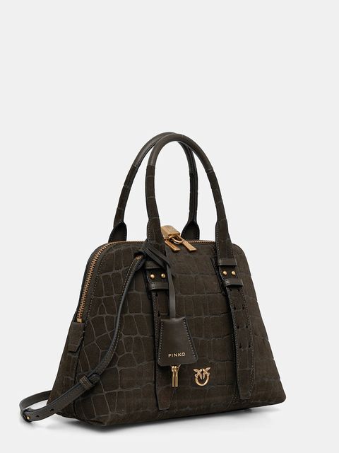 Pinko torebka zamszowa - zdjęcie produktu nr 2