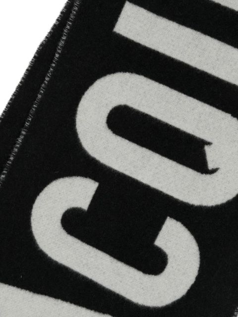 Jacquemus L'Echarpe Jacquemus virgin-wool scarf - Black - zdjęcie produktu nr 2