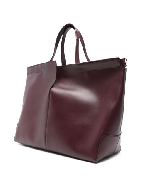Tod's medium leather tote bag - Red