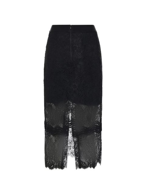 PINKO lace midi skirt - Black