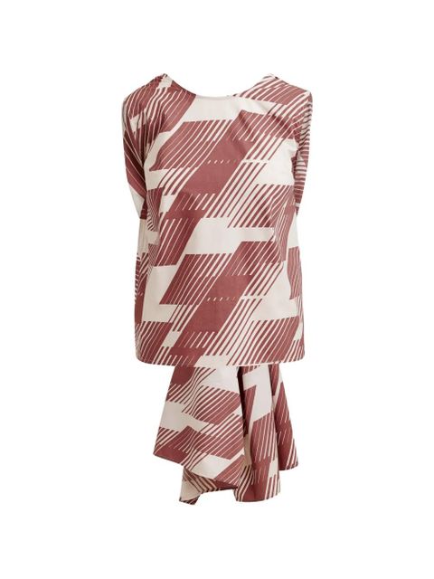 Essentiel Antwerp Jelani tie-fastening blouse - Brown - zdjęcie produktu nr 1