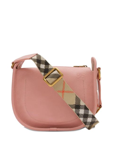 Burberry B clip check-strap mini bag - Pink - zdjęcie produktu nr 2