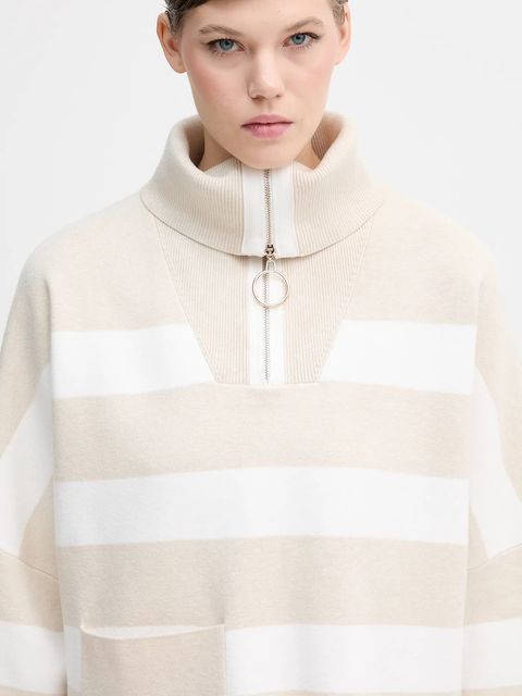 Joseph Ribkoff sweter damski kolor beżowy lekki 261983