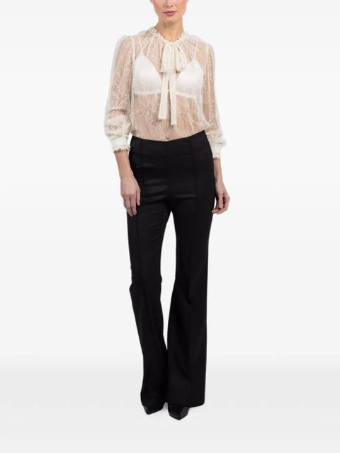 Ulla Johnson Iliana lace tie-detail blouse - Neutrals - zdjęcie produktu nr 2