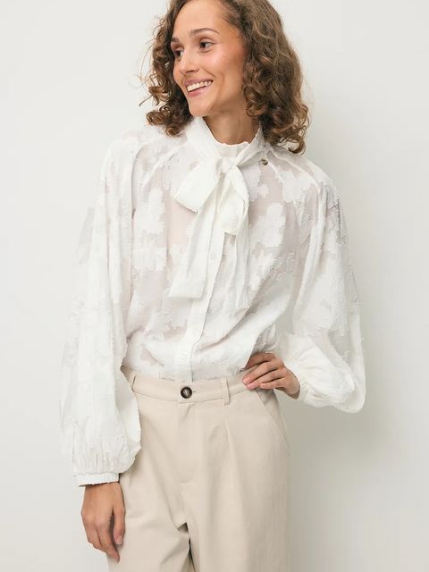 BIZUU bluzka koszulowa damska VALEA - zdjęcie produktu nr 2