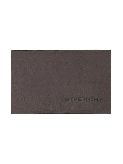 Givenchy wool scarf - Grey - zdjęcie produktu nr 2