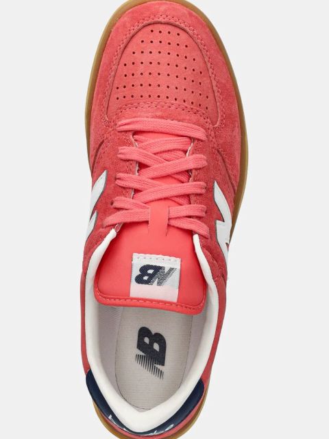 New Balance sneakersy zamszowe CT500 damskie kolor czerwony CT500AB