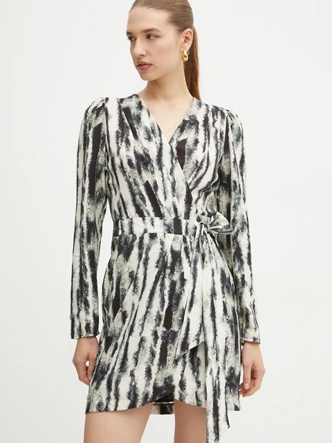 Morgan sukienka ROZEL.F kolor czarny mini rozkloszowana ROZEL.F - zdjęcie produktu nr 2