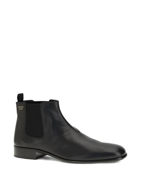 Prada pull-tab ankle boots - Black - zdjęcie produktu nr 2