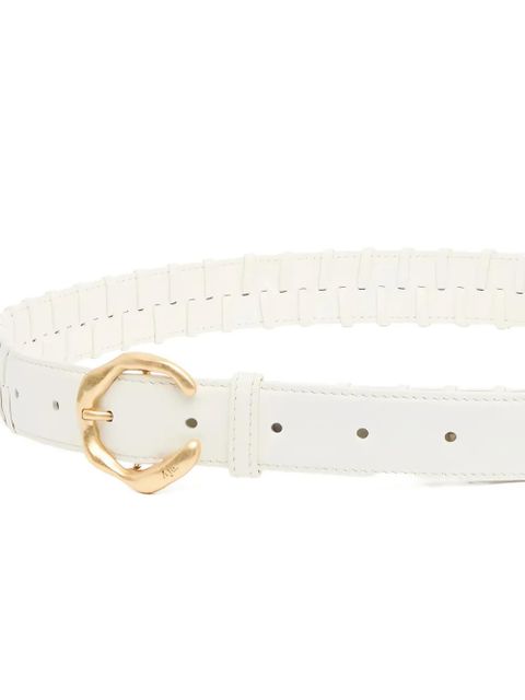 Aje Rene braided buckle belt - Neutrals