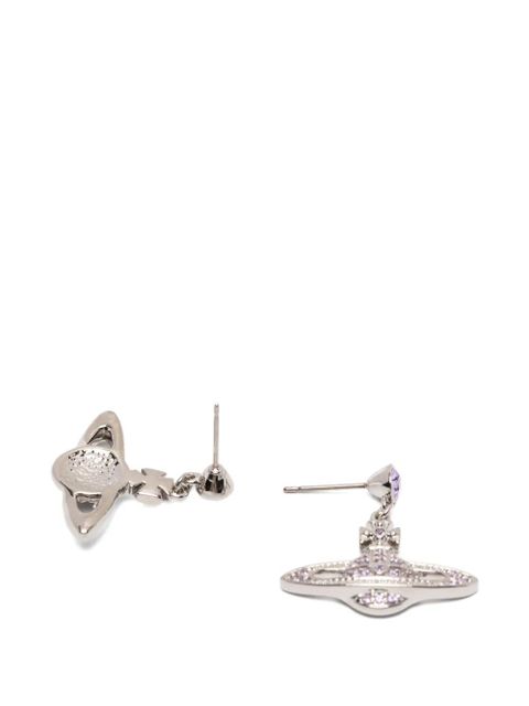 Vivienne Westwood Mini Bas Relief drop earrings - Silver