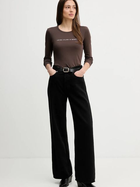 United Colors of Benetton longsleeve bawełniany - zdjęcie produktu nr 2