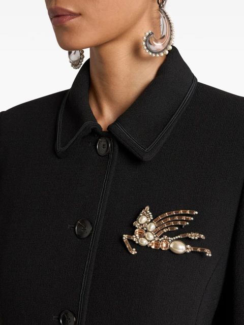 ETRO pegaso pearls brooch - Gold - zdjęcie produktu nr 2