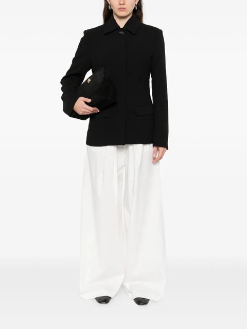 TOTEME Pocket single-breasted jacket - Black - zdjęcie produktu nr 2