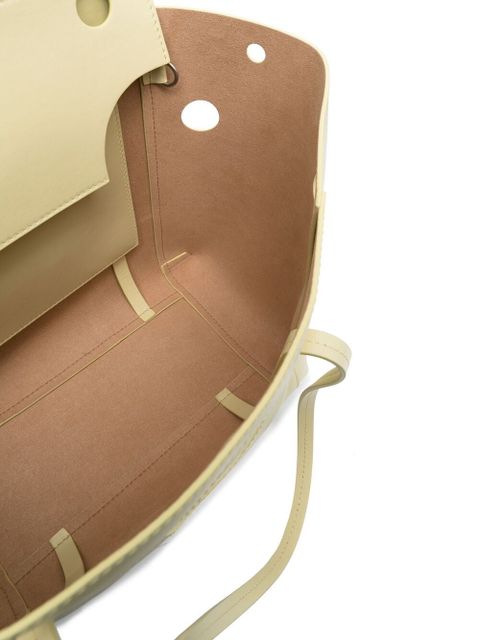 Off-White Burrow-38 tote bag - Yellow