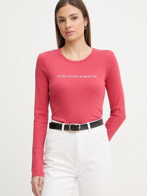 United Colors of Benetton longsleeve bawełniany - zdjęcie produktu nr 1