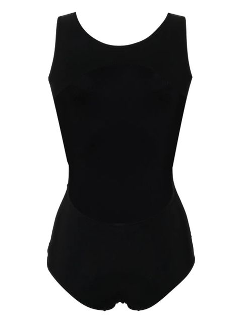 Jil Sander + logo-print swimsuit - Black - zdjęcie produktu nr 2