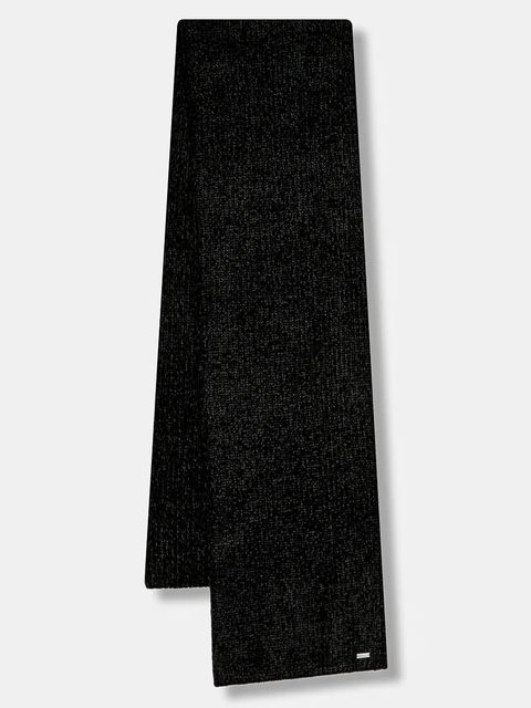 Armani Exchange szalik damski kolor czarny gładki XW001513 AF16685 - zdjęcie produktu nr 1