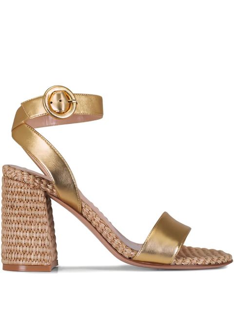 Gianvito Rossi Luana sandals - Gold - zdjęcie produktu nr 1