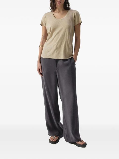 American Vintage Jacksonville scoop-neck T-shirt - Neutrals - zdjęcie produktu nr 2