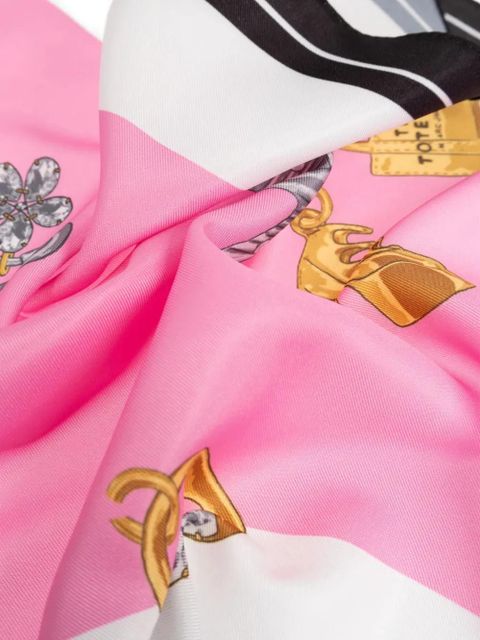 Marc Jacobs jewel-print scarf - Pink