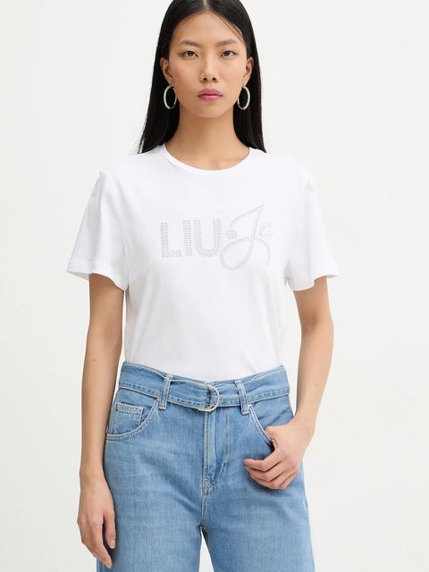 Liu Jo t-shirt bawełniany - zdjęcie produktu nr 1