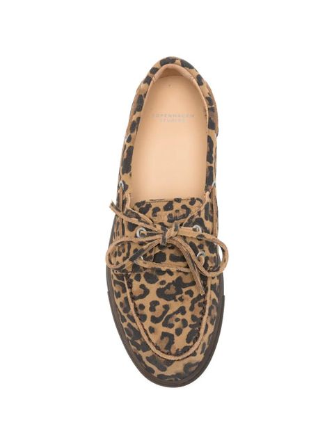 Copenhagen animal-print sneakers - Brown
