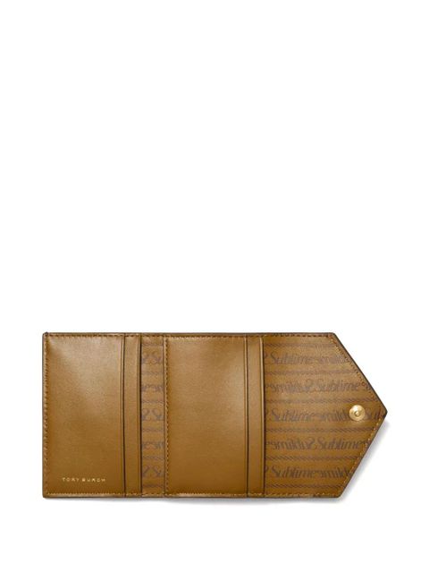 Tory Burch monogram-pattern wallet - Brown - zdjęcie produktu nr 2