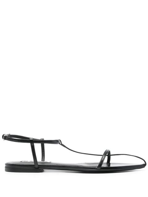 Jil Sander caged leather sandals - Black - zdjęcie produktu nr 1