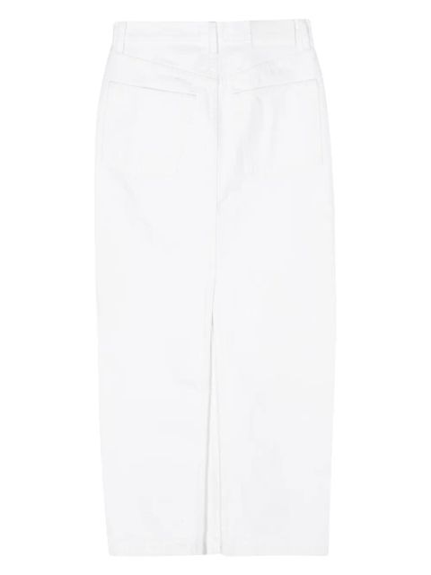 WARDROBE.NYC Denim Column maxi skirt - White - zdjęcie produktu nr 2