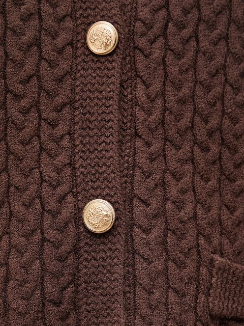 Answear.LAB kardigan damski kolor brązowy