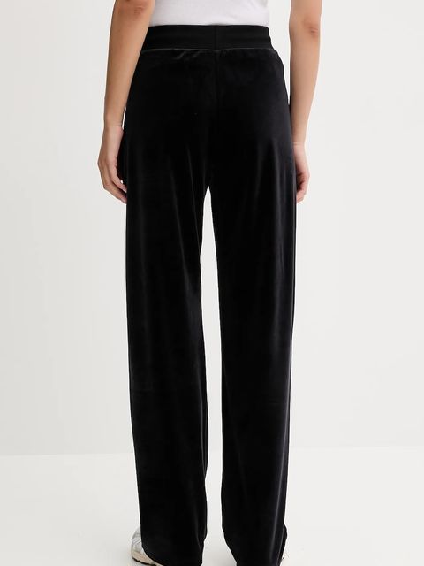 Guess spodnie dresowe COUTURE damskie kolor czarny gładkie V3BB26 K0232