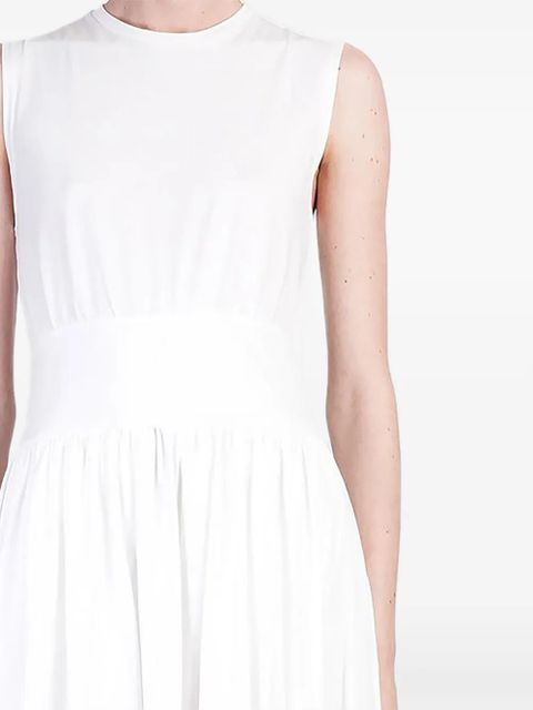 TOTEME ribbed gathered skirt dress - White - zdjęcie produktu nr 2