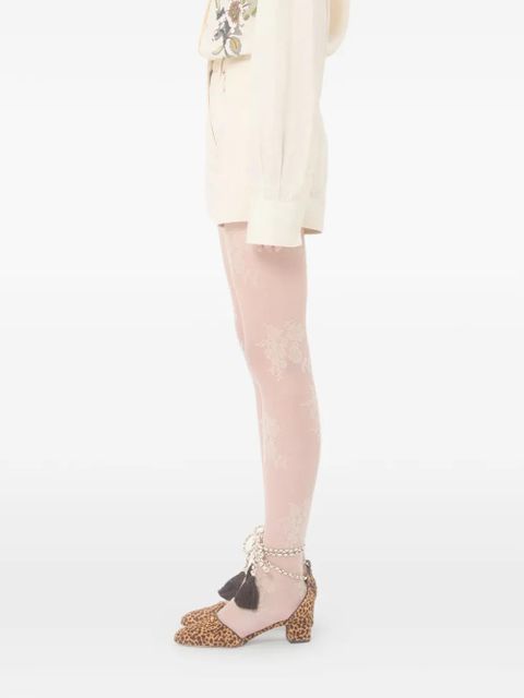 Valentino Garavani VGOLD denim shorts - Neutrals - zdjęcie produktu nr 2
