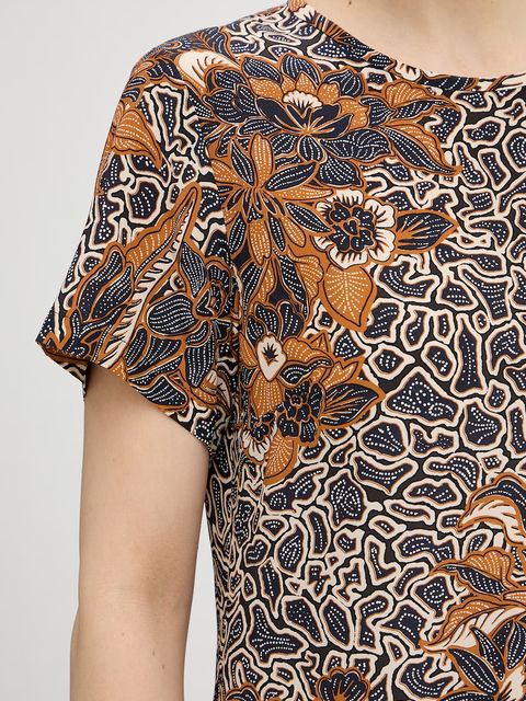 Weekend Max Mara sukienka jedwabna CRESPO