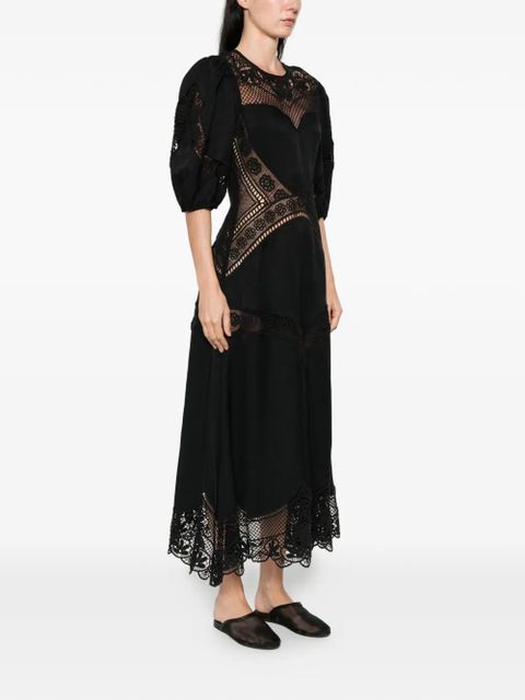 TWINSET crew-neck midi dress - Black