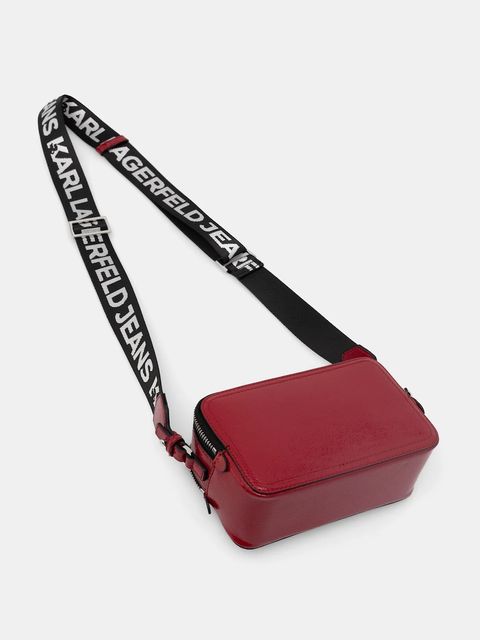 Karl Lagerfeld Jeans saszetka kolor czerwony B1W30137