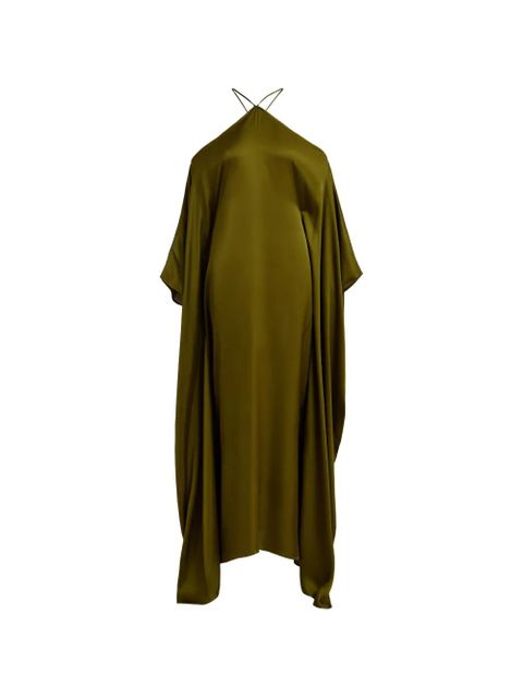 Essentiel Antwerp halterneck maxi dress - Green - zdjęcie produktu nr 1