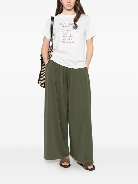 Weekend Max Mara Wkdpantera graphic-print T-shirt - White - zdjęcie produktu nr 2