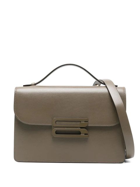 Victoria Beckham top-handle leather shoulder bag - Green - zdjęcie produktu nr 1