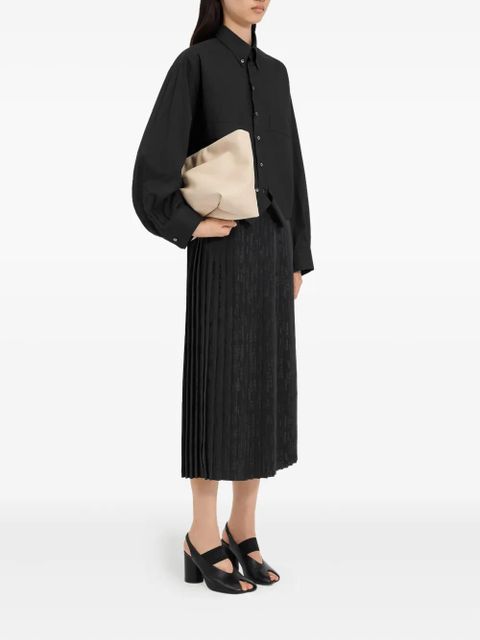 MM6 Maison Margiela buttoned long-sleeved shirt - Black