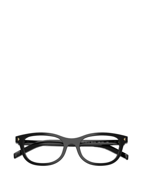 Prada Eyewear round-frame glasses - Black